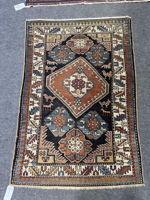 Lot 500 - Two Caucasian rugs