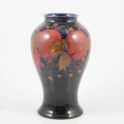 Lot 25 - William Moorcroft, Pomegranate design vase