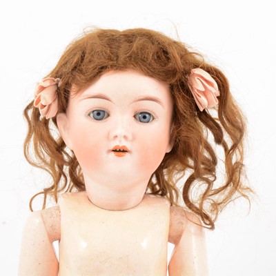 Lot 313 - Max Handwerck bisque head doll, with sleeping eyes