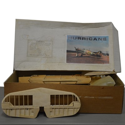 Lot 365 - DB Models HAWKER HURRICANE kit part built