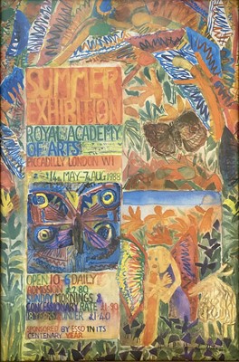 Lot 424 - Royal Academy of Arts, Summer Exhibition poster, 1988, and two other posters