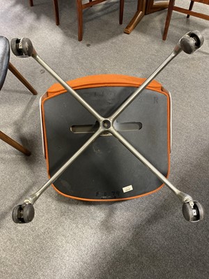 Lot 1079 - Charles and Ray Eames for Herman Miller, two armchairs, model ES104