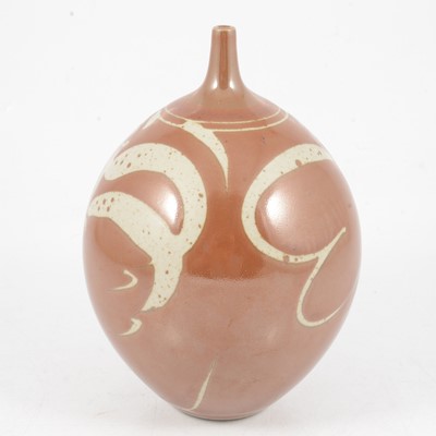 Lot 1040 - Derek Clarkson, a stoneware vase