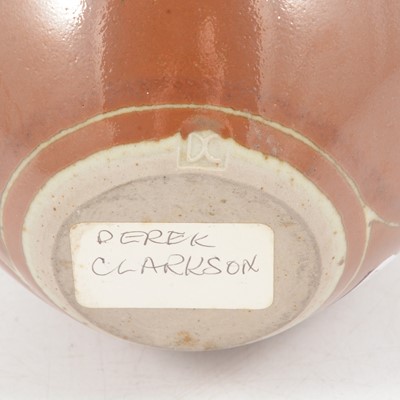 Lot 1040 - Derek Clarkson, a stoneware vase