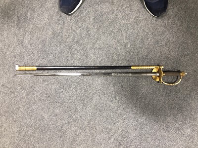 Lot 83 - Victorian court sword, Fermin & Sons, London, 79cm blade