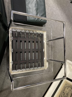 Lot 494 - An LC2 model lounge chair, after the design by Le Corbusier.