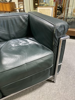 Lot 495 - An LC2 model lounge chair, after the design by Le Corbusier