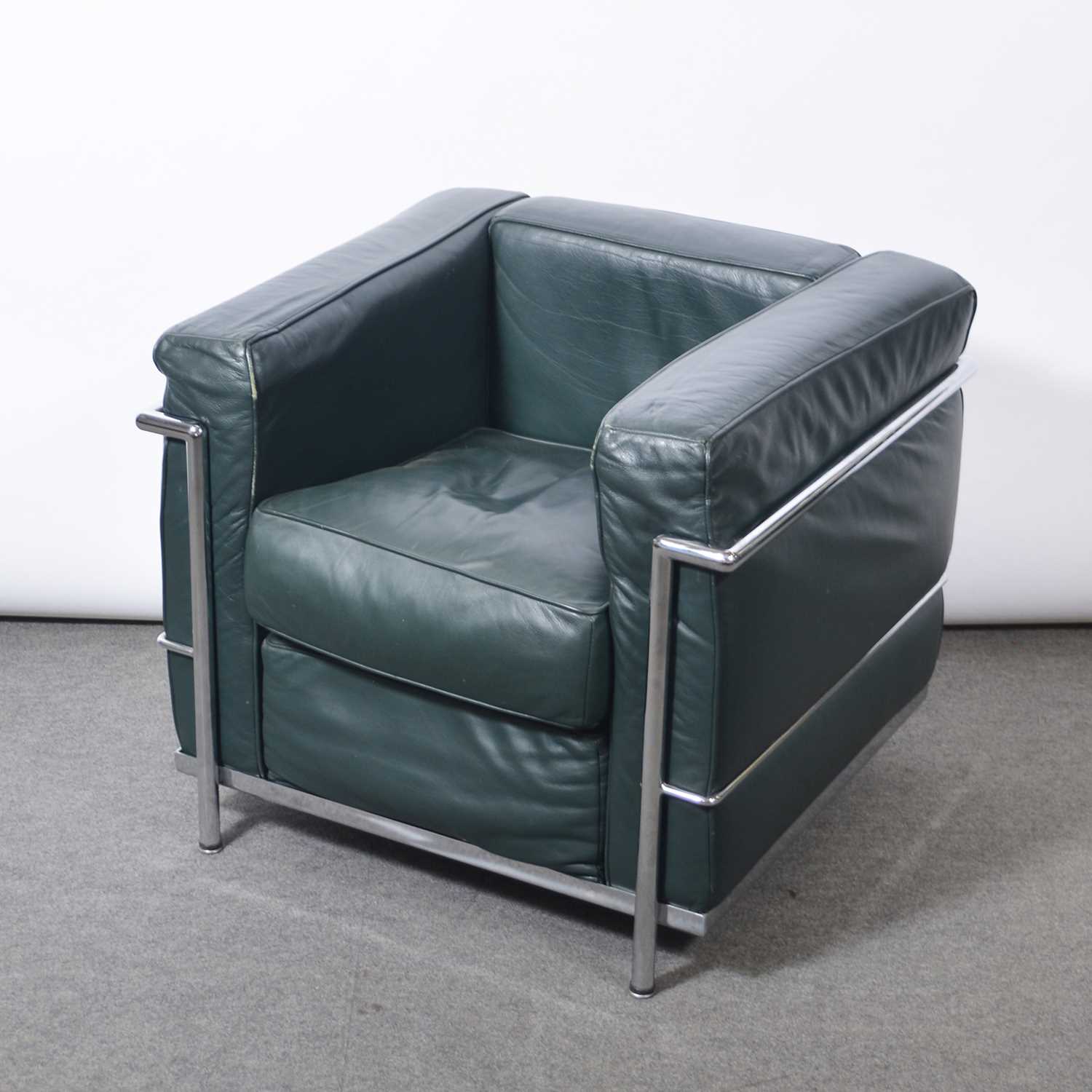 Lot 496 - An LC2 model lounge chair, after the design