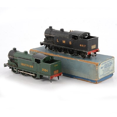 Lot 88 - Two Hornby Dublo OO gauge EDL7 railway locomotives, LMS & Southern.