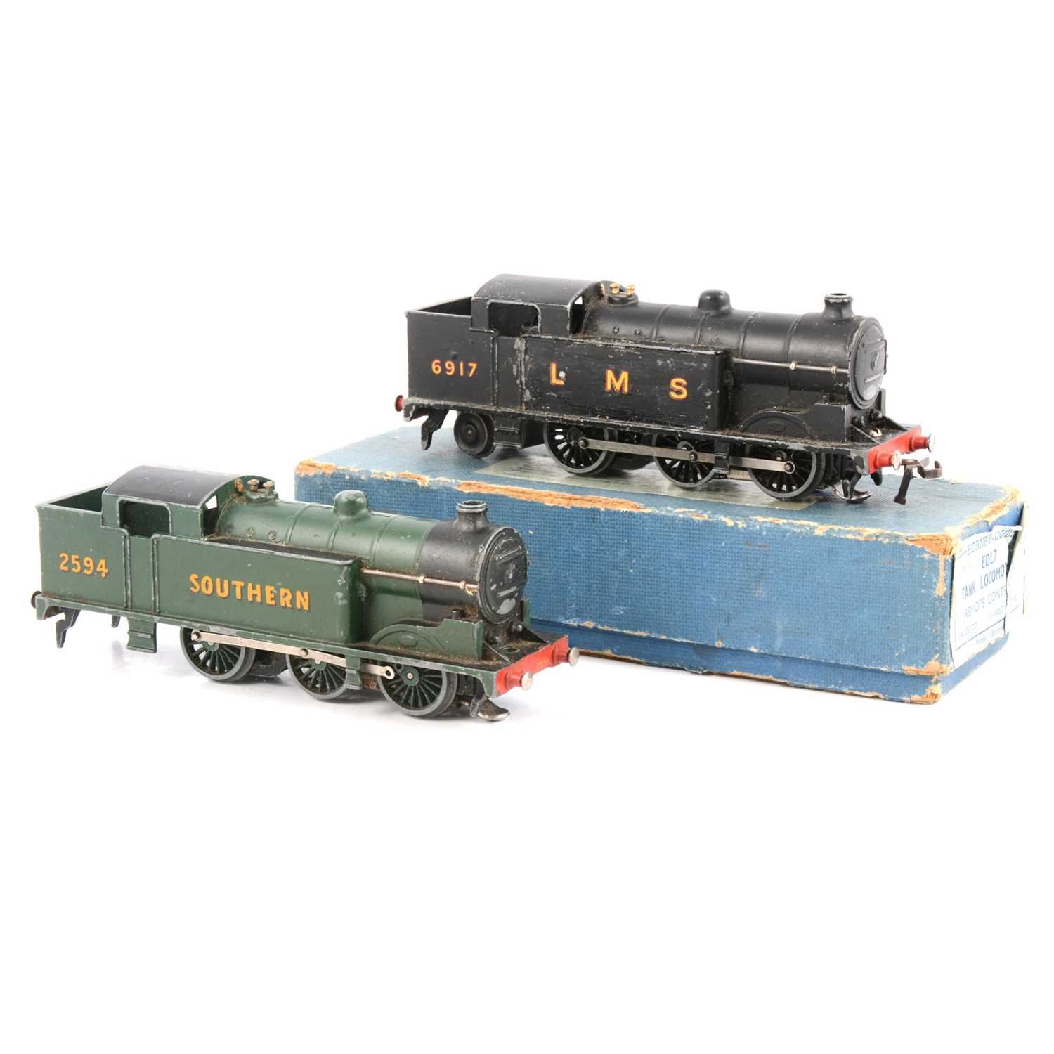Lot 88 - Two Hornby Dublo OO gauge EDL7 railway locomotives, LMS & Southern.