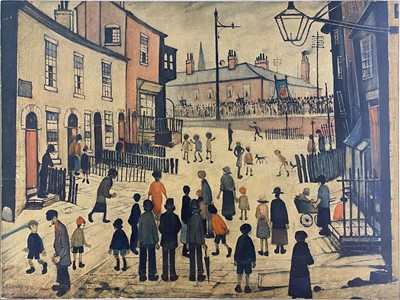 Lot 367 - Quantity of prints, including Lowry, E H Shepard, etc