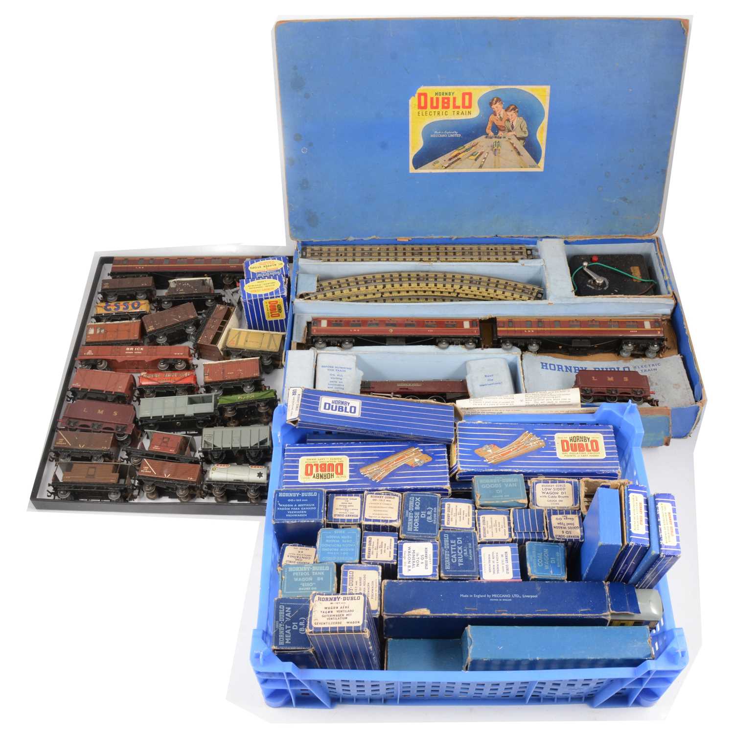 Lot 50 - Hornby Dublo OO gauge model railway collection; including EDP2 set with 'Duchess of Atholl'