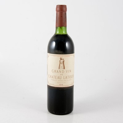 Lot 317 - Ch Latour, Pauillac, 1979, 1 bottle