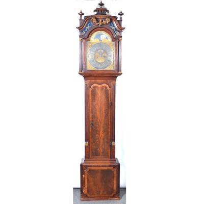 Lot 160 - Mahogany longcase clock, signed Hadwen, Ormskirk