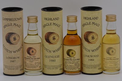 Lot 213 - Signatory Vintage - Three Highland whisky miniatures