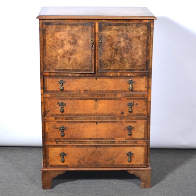 Lot 275 - 1930s walnut cabinet