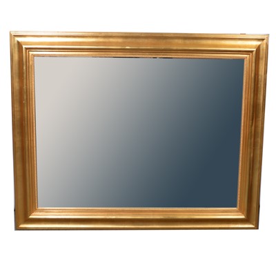 Lot 426 - Contemporary gilt framed wall mirror