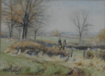 Lot 266 - After Nick Turley, Leicestershire landscapes