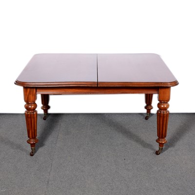 Lot 299 - Victorian mahogany extending dining table