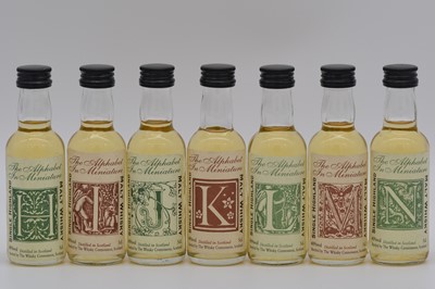 Lot 98 - The Whisky Connoisseur - the complete Alphabet in Miniature set
