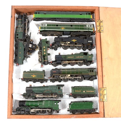 Lot 23 - Nine TT gauge model railway locomotives & loose motor.