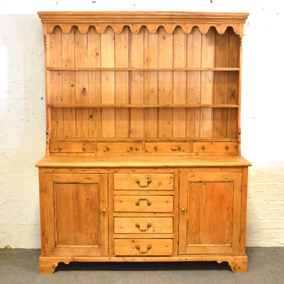 Lot 578 - Pine Welsh dresser