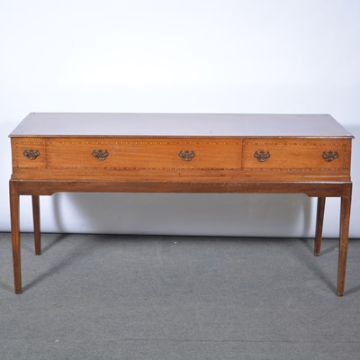 Lot 462 - Early 19th Century square piano case, converted to a sideboard