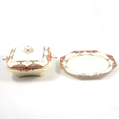 Lot 73 - Crown Ducal 'Orange Tree' pattern part dinner service, and other tablewares.