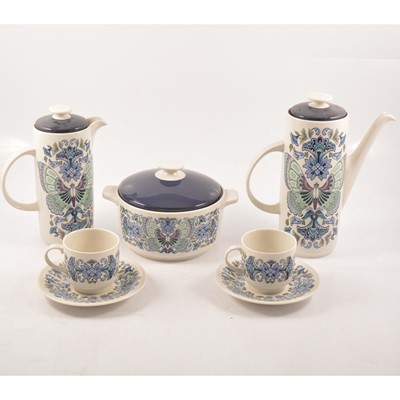 Lot 103 - Royal Doulton 'Atlantis' pattern part dinner and coffee service.