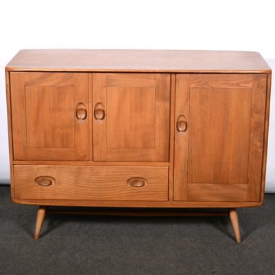 Lot 482 - Ercol elm and beech sideboard