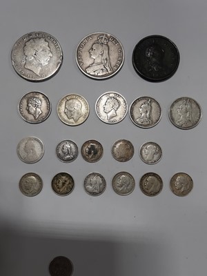 Lot 280 - George III and later British coinage, WW2 and later worldwide coins and bank notes.