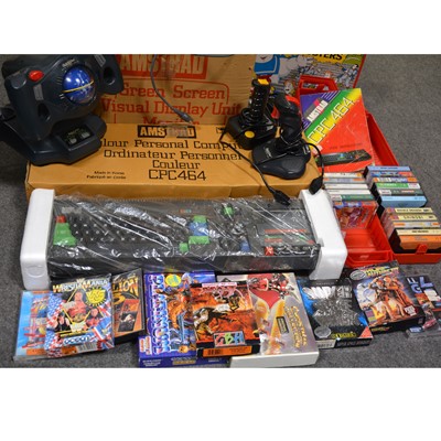 Lot 200 - Amstrad CPC464 vintage computer / console, with visual display unit