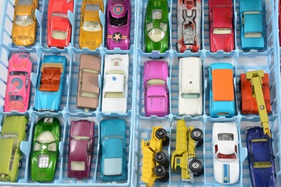 Lot 153 - Matchbox Toys collector's carry case and loose models.
