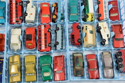 Lot 153 - Matchbox Toys collector's carry case and loose models.