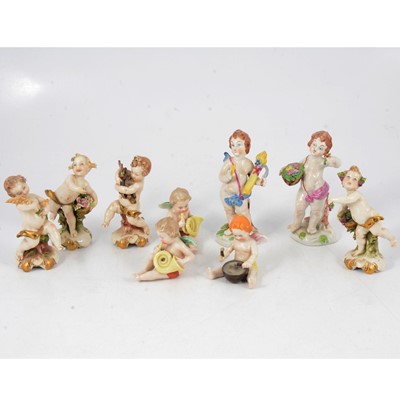 Lot 50 - Capodimonte porcelain figures