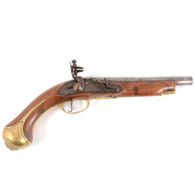 Lot 174 - Old percussion pistol