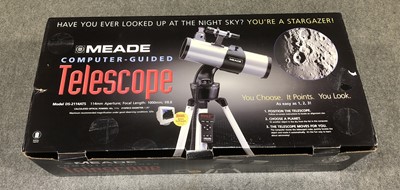 Lot 131 - Meade DS211 4ATS telescope, boxed