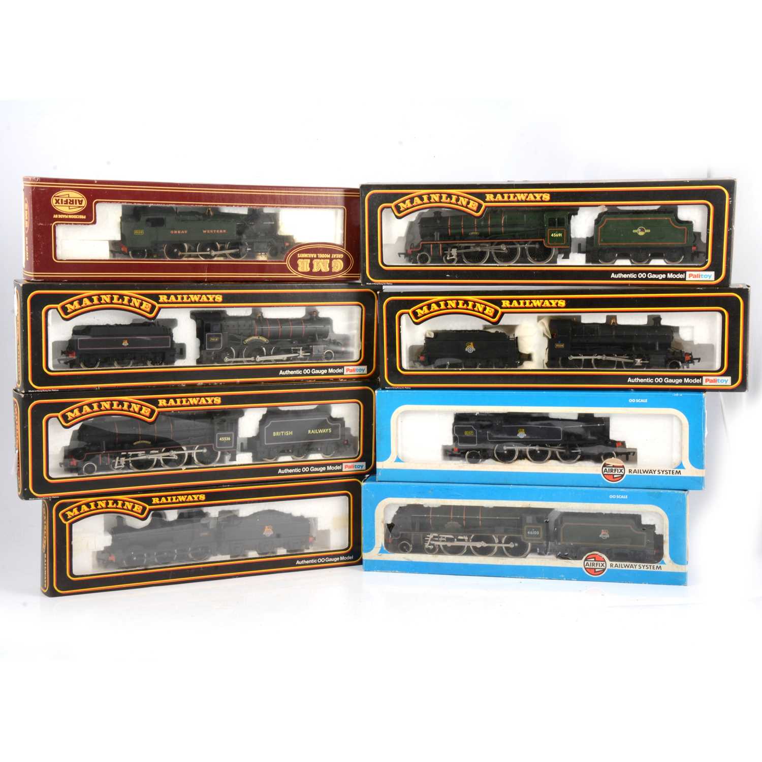 Lot 35 - Eight OO gauge model railway locomotives