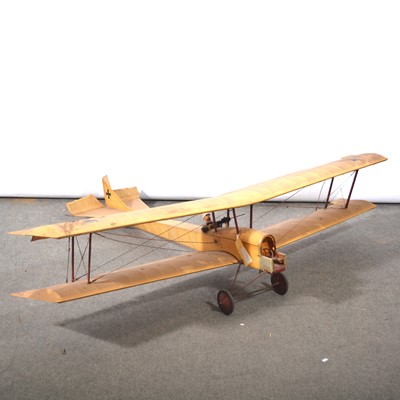 Lot 369 - WW1 German biplane 72" Span for 4 channel R/C