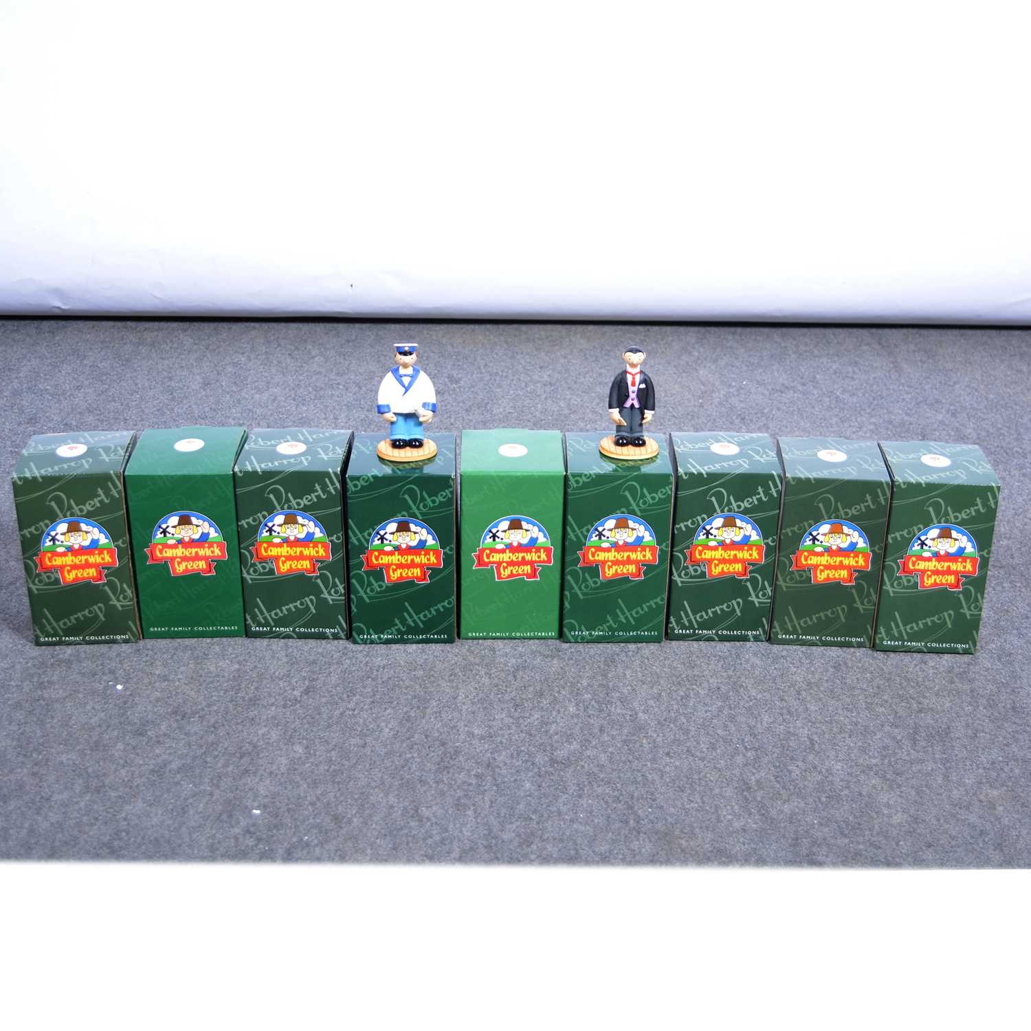 Lot 229 - Twenty-four vRobert Harrop Designs Limited Camberwick Green models