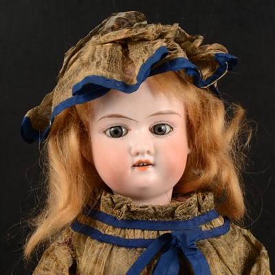 Lot 312 - Armand Marseille, Germany, bisque head doll, 390 head stamp