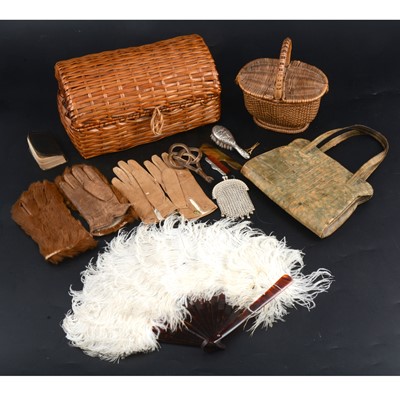 Lot 320 - Doll accessories; a good selection of mostly 20th century examples