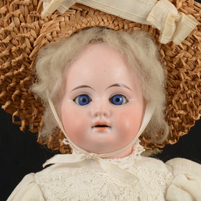 Lot 318 - Armand Marseille, Germany, bisque head doll, 1894 head stamp