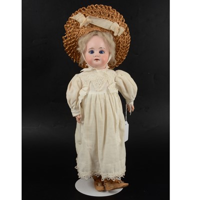 Lot 318 - Armand Marseille, Germany, bisque head doll, 1894 head stamp