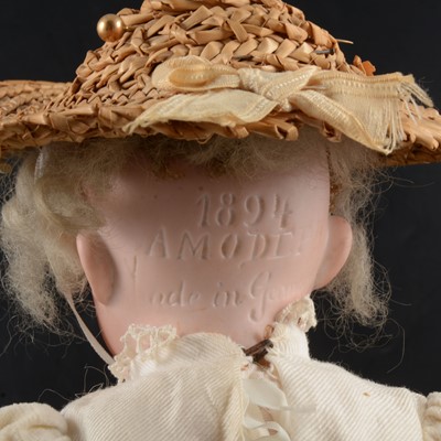 Lot 318 - Armand Marseille, Germany, bisque head doll, 1894 head stamp
