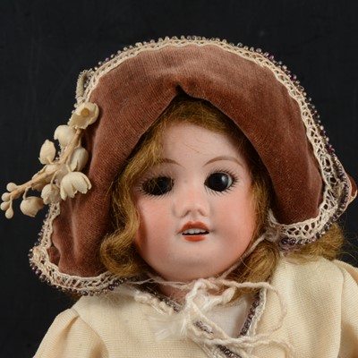 Lot 331 - SFBJ Jumeau, Paris, bisque head doll, 60 head stamp