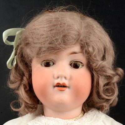 Lot 330 - Armand Marseille, Germany, bisque head doll, 390 head stamp, 60cm.