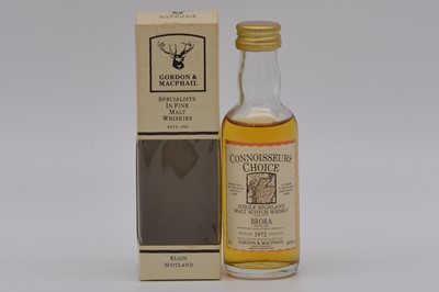 Lot 15 - Connoisseurs Choice, old map label - Brora, 1972