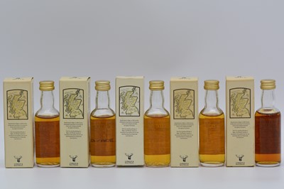Lot 20 - Connoisseurs Choice, old map label - assorted distilleries, distilled 1963-1966