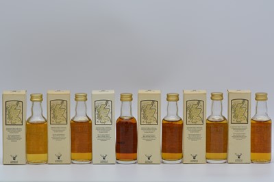 Lot 23 - Connoisseurs Choice, old map label - assorted distilleries, distilled 1970-1971
